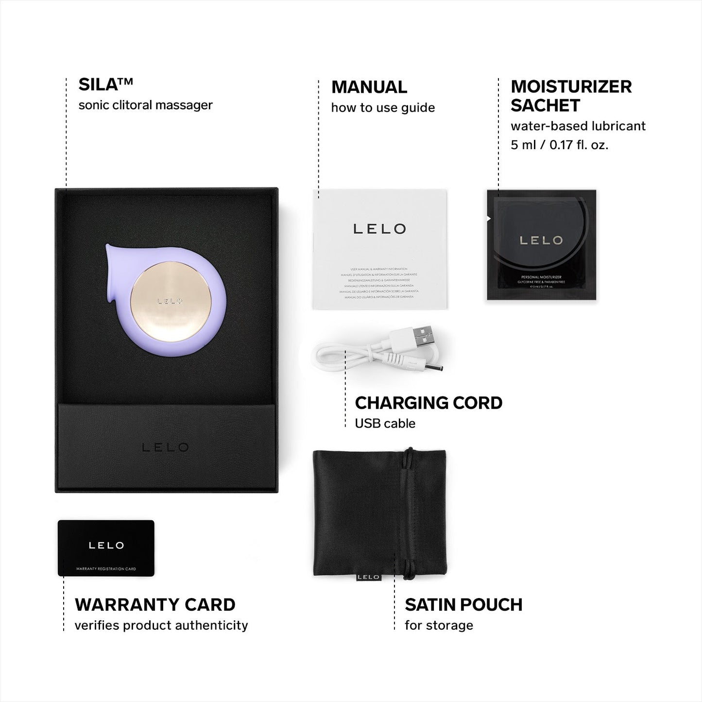 LELO Sila Clitoral Suction Vibrator-4