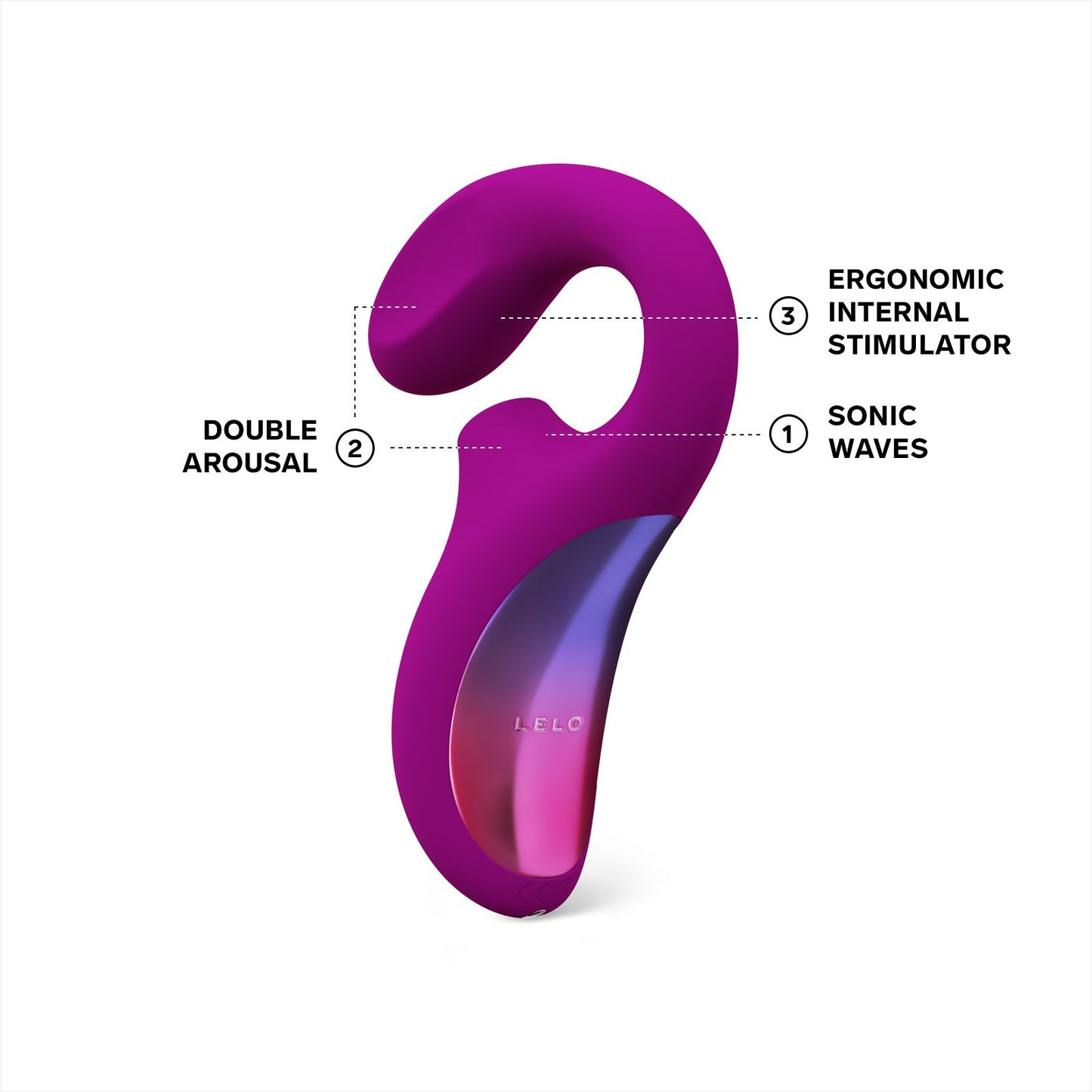 LELO Enigma Clit Sucking & G-Spot Vibrator-4