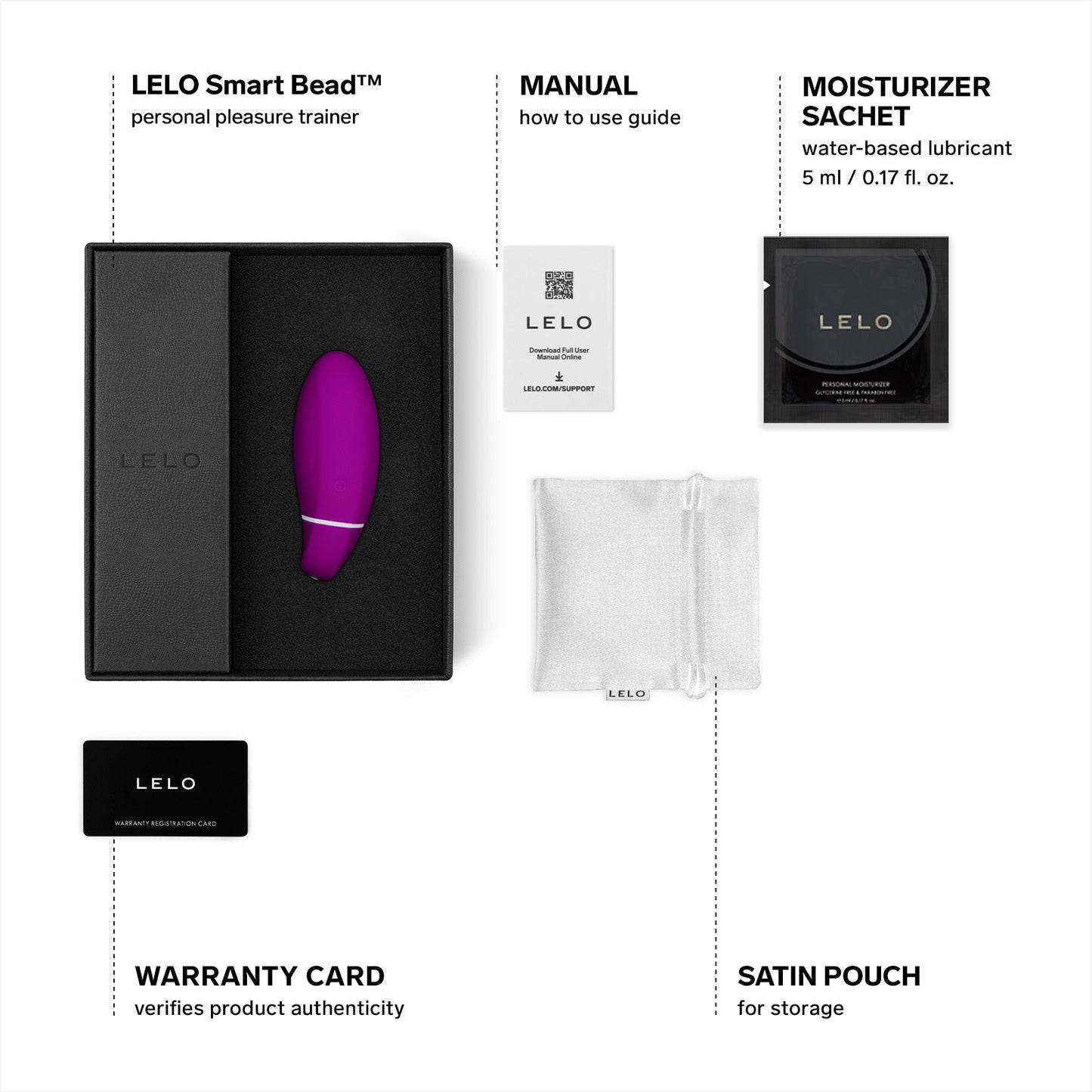LELO Smart Bead Bullet Vibrator-3