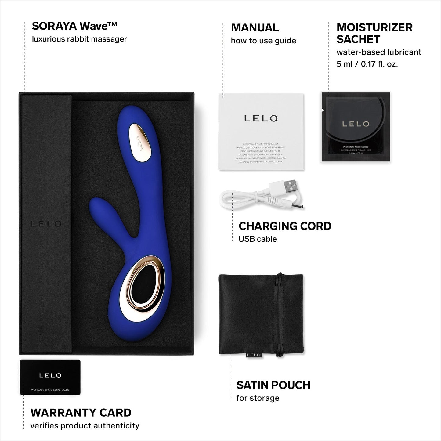 LELO Soraya Wave Rabbit Vibrator-4