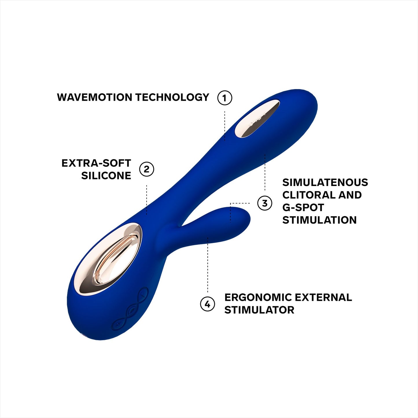 LELO Soraya Wave Rabbit Vibrator-3