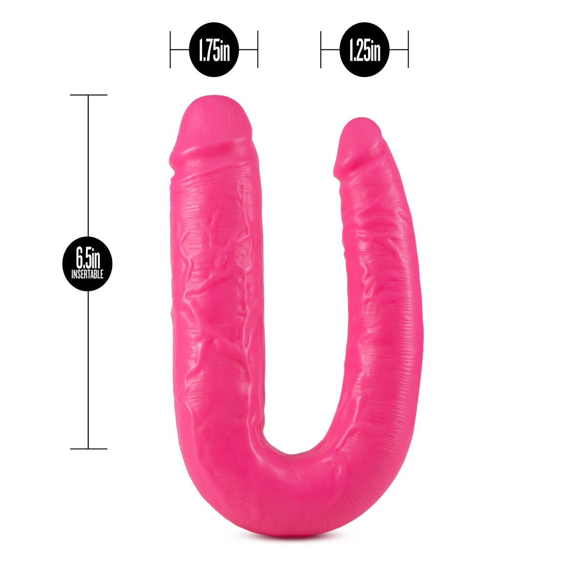 Blush Big As Fuk 18-Inch Long Pink Double Ended Dildo-3