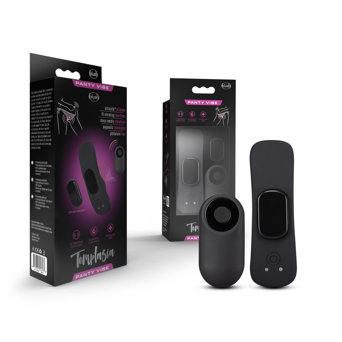 Blush Wearable Clitoral Vibrator Remote Controlled-0