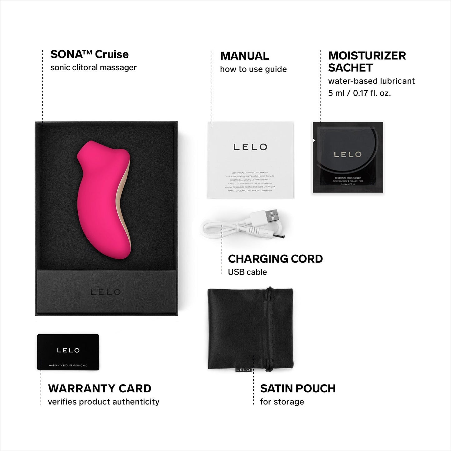 LELO Sona Cruise Clitoral Suction Vibrator-4
