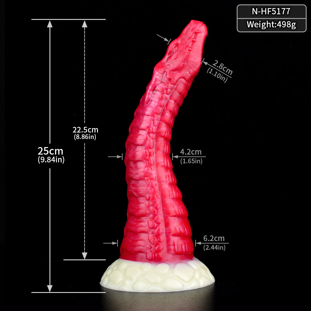 NNSX Zoe Hellfire Dragon Head Dildo-4