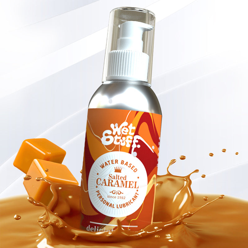 Wet Stuff Salted Caramel Edible Water-Based Lubricant 150g-1
