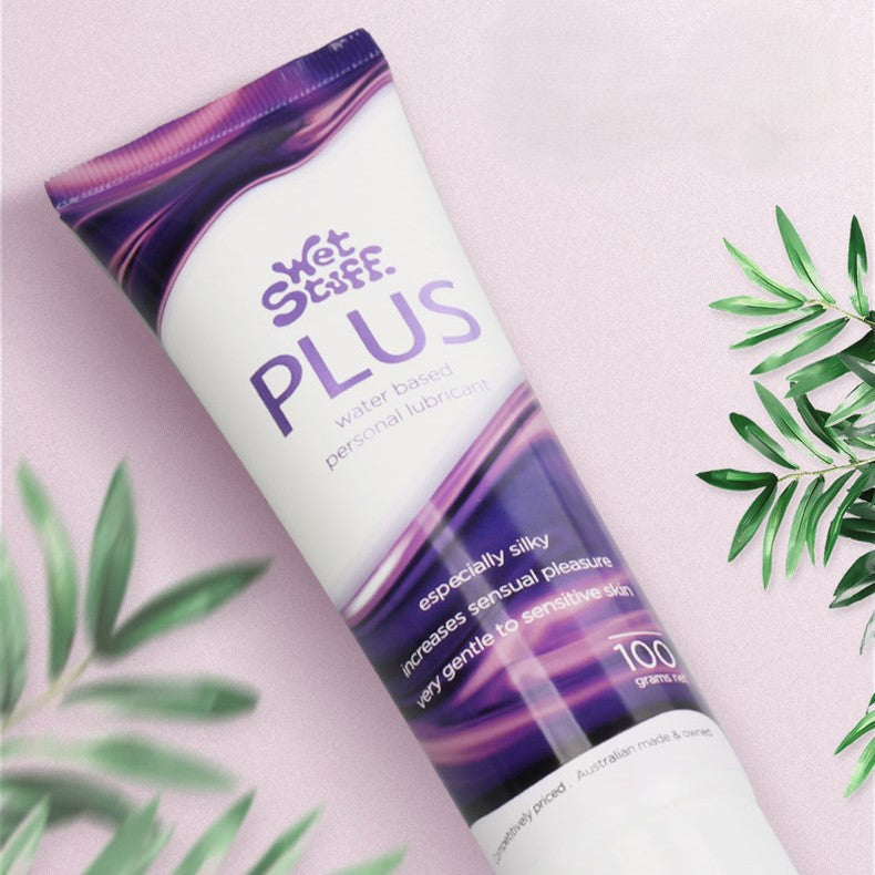 Wet Stuff Plus No-Rinse Water-Based Lubricant 100g-1