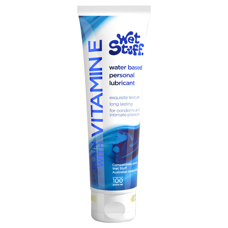 Wet Stuff Vitamin E No-Rinse Water-Based Lubricant 100g-0