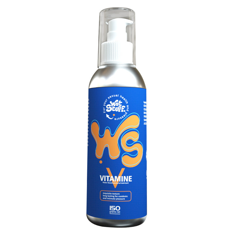 Wet Stuff Vitamin E No-Rinse Water-Based Lubricant 150g-0