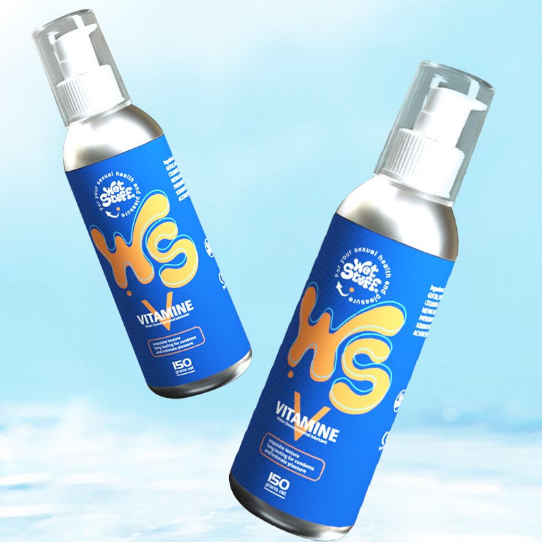 Wet Stuff Vitamin E No-Rinse Water-Based Lubricant 150g-1