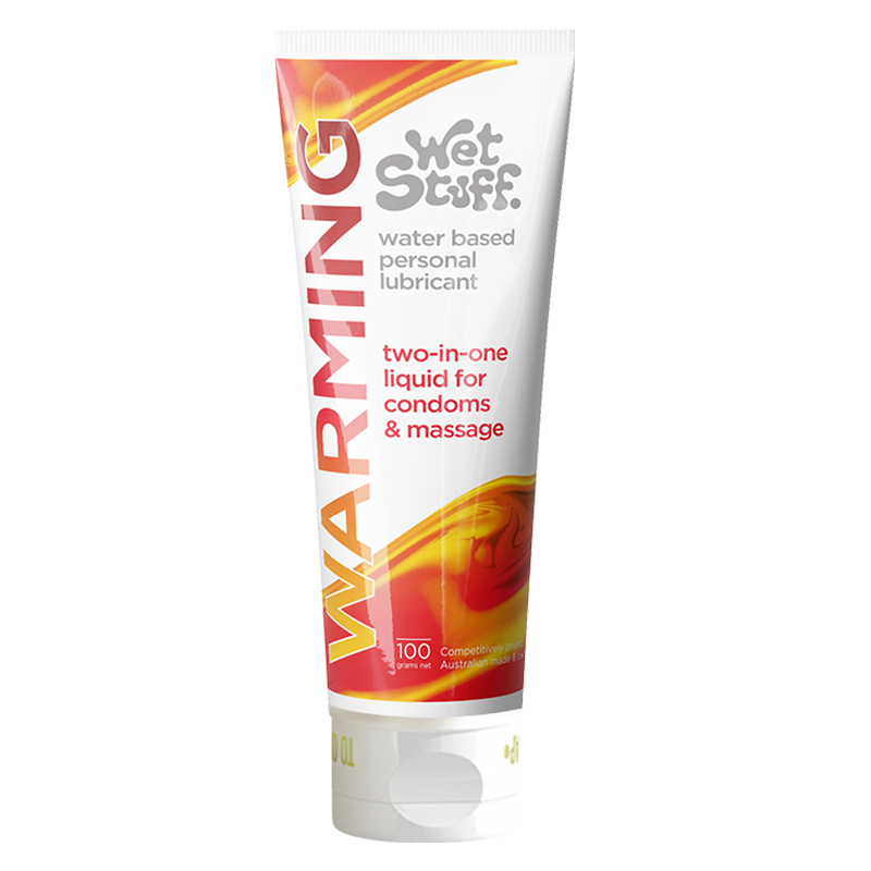 Wet Stuff Warming No-Rinse Water-Based Lubricant 100g-0