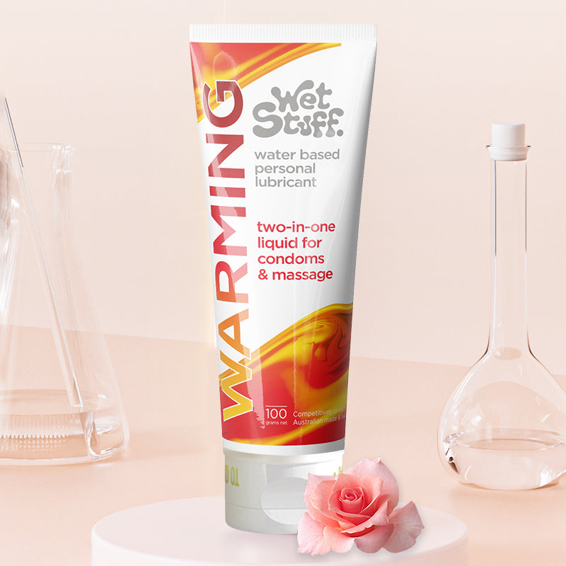 Wet Stuff Warming No-Rinse Water-Based Lubricant 100g-1