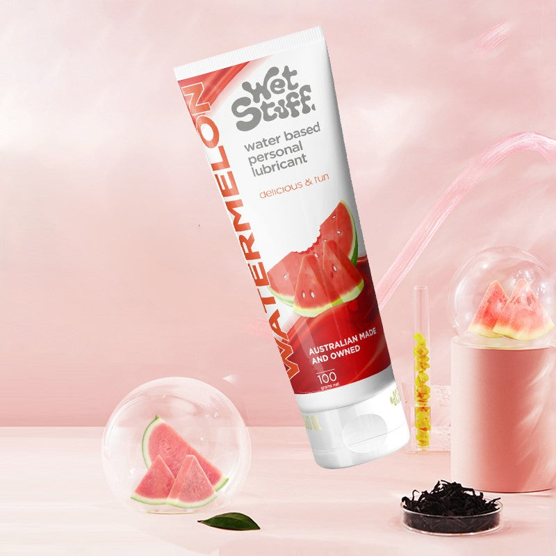 Wet Stuff Watermelon Water-Based Edible Lubricant 100g-1