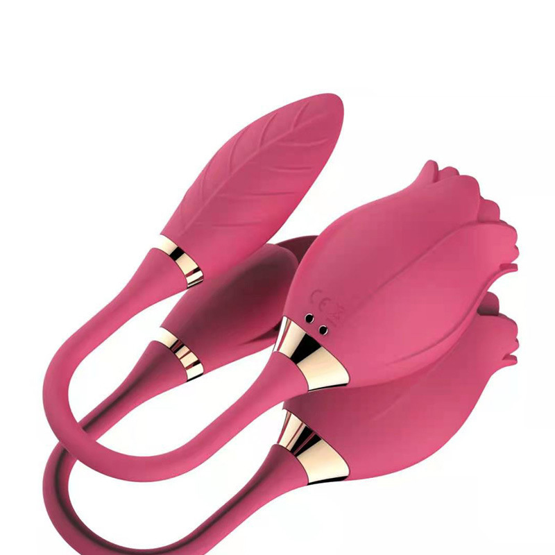 YW Clit Sucking & G-Spot Vibrating Rose Vibrator 10-Modes-1
