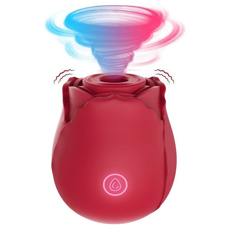 YW Clit Sucking Rose Vibrator-1