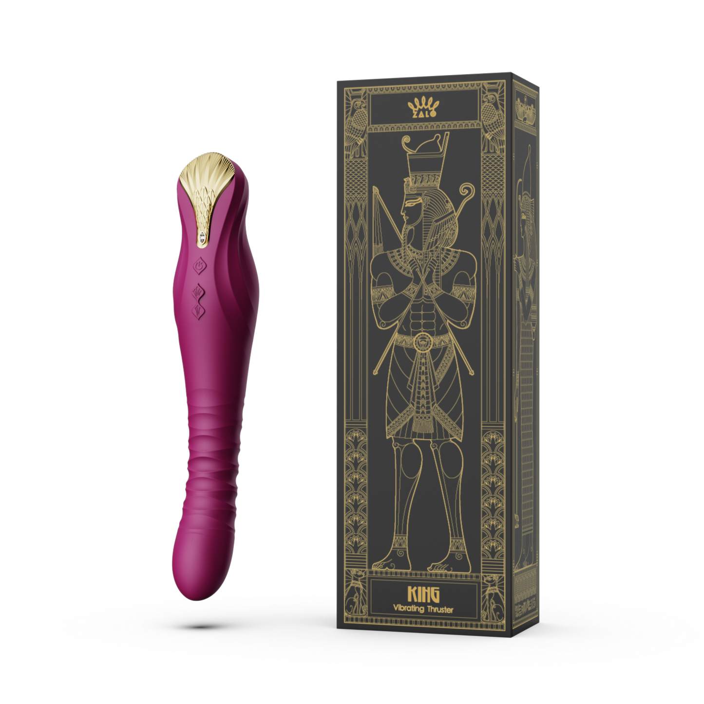ZALO King Thrusting Clit & G-Spot Vibrator App-Controlled-1