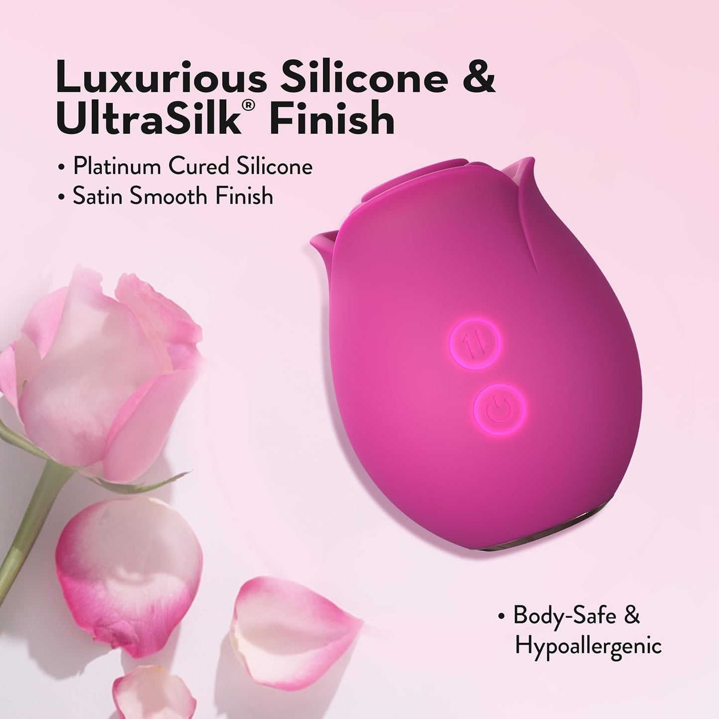 Blush Original Rose Air Wave Clit Sucking Vibrator-3
