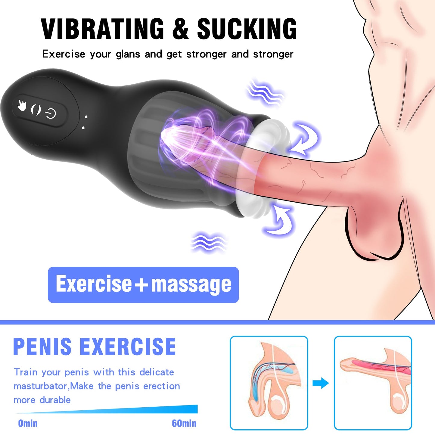 Dragon Suck Sucking & Vibrating Male Masturbator-2