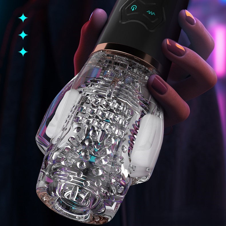 Gawk Gawk 5000 Sucking & Vibrating Male Masturbator Cup-3