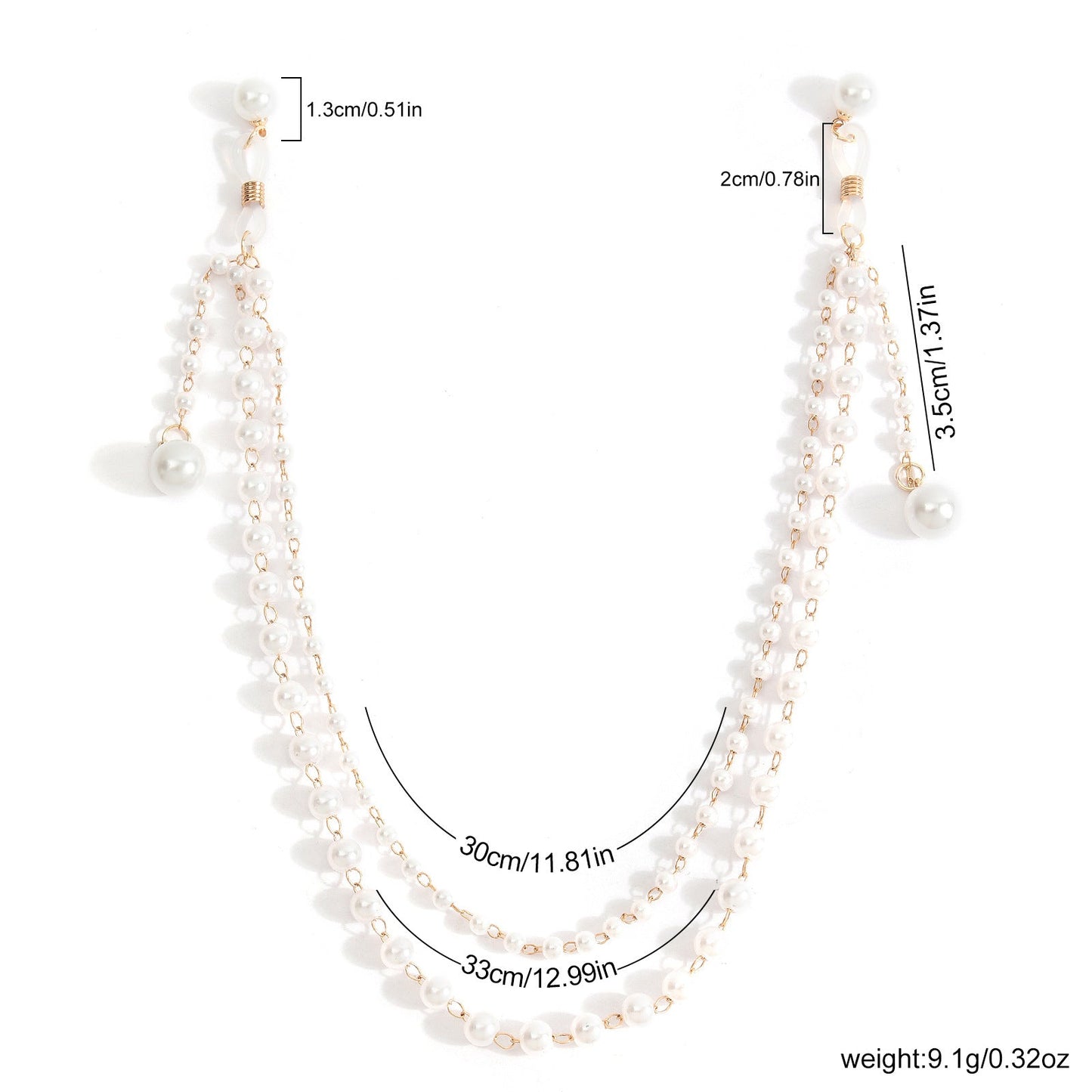 Pearl Tassel Nipple Clamps with Chain-4