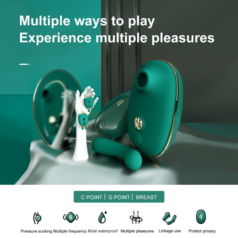QINGNAN Quartet Sex Toy Kit for Clit, G-Spot, Anal & Nipples-4