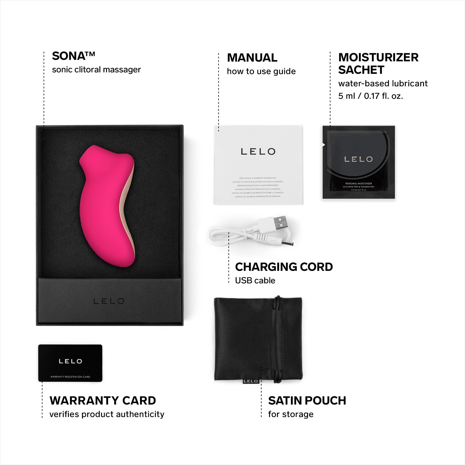 LELO Sona Clitoral Suction Vibrator-3