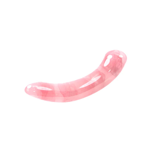 Biird Pixii Quartz Curved Crystal Dildo-0