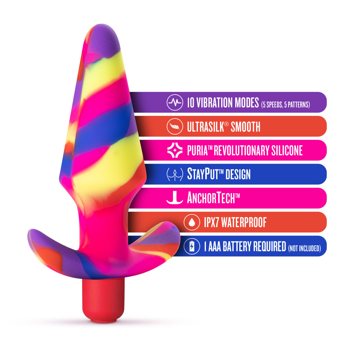 Blush Avant Artisan 5-Inch Vibrating Butt Plug-2