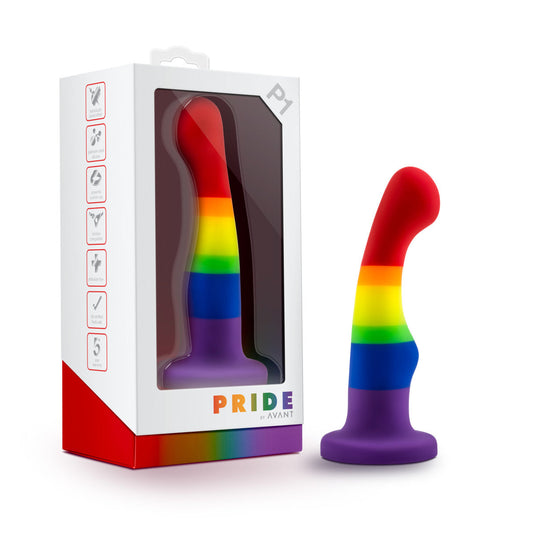 Blush Avant P1 Artisan 6-Inch Curved G-Spot Dildo with Suction Cup Base-0