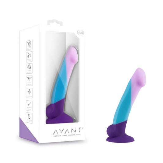 Blush Avant D16 Artisan 7-Inch Curved G-Spot Dildo with Suction Cup Base-0