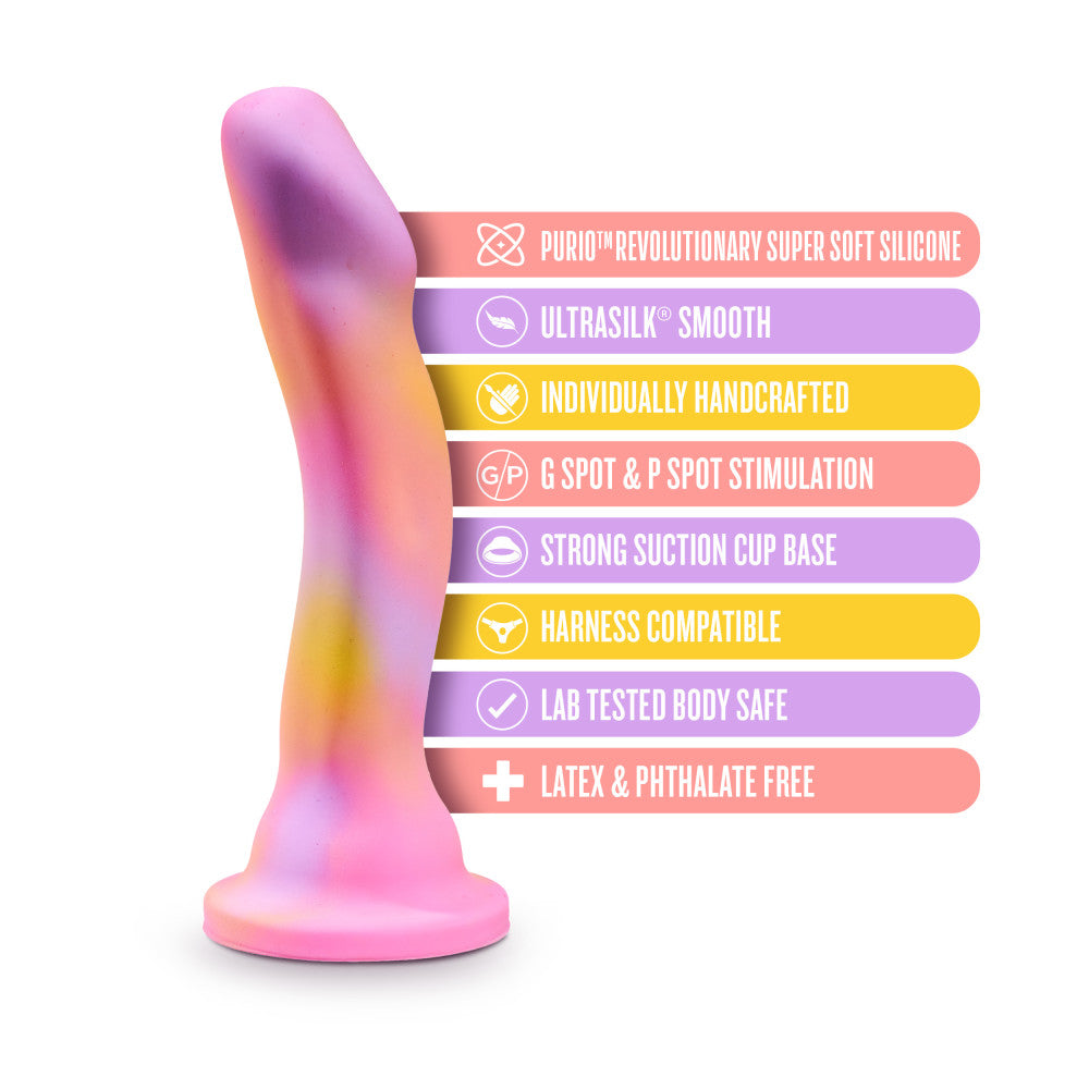 Blush Avant Artisan 7-Inch Curved P-Spot & G-Spot Dildo with Suction Cup Base-4