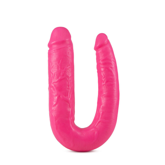 Blush Big As Fuk 18-Inch Long Pink  Double Ended Dildo-1