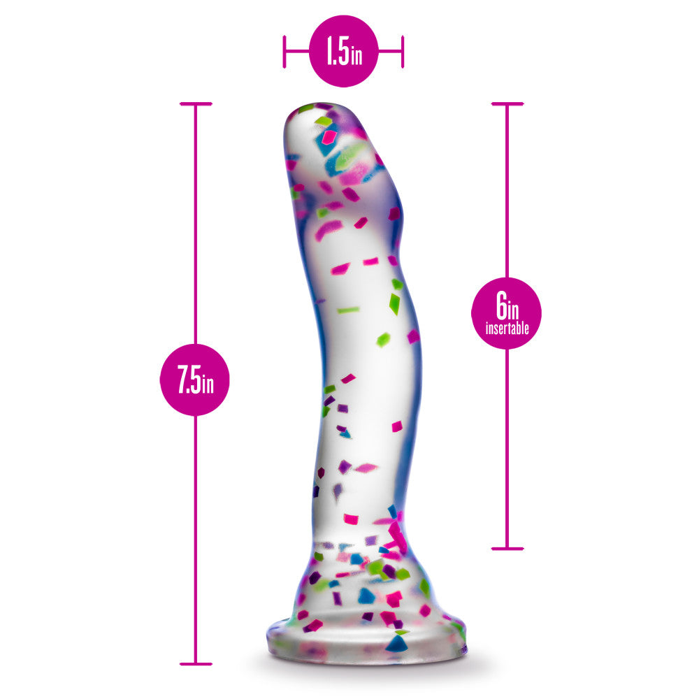 Blush Neo Elite Glow In The Dark 7.5-Inch Silicone Dildo-4