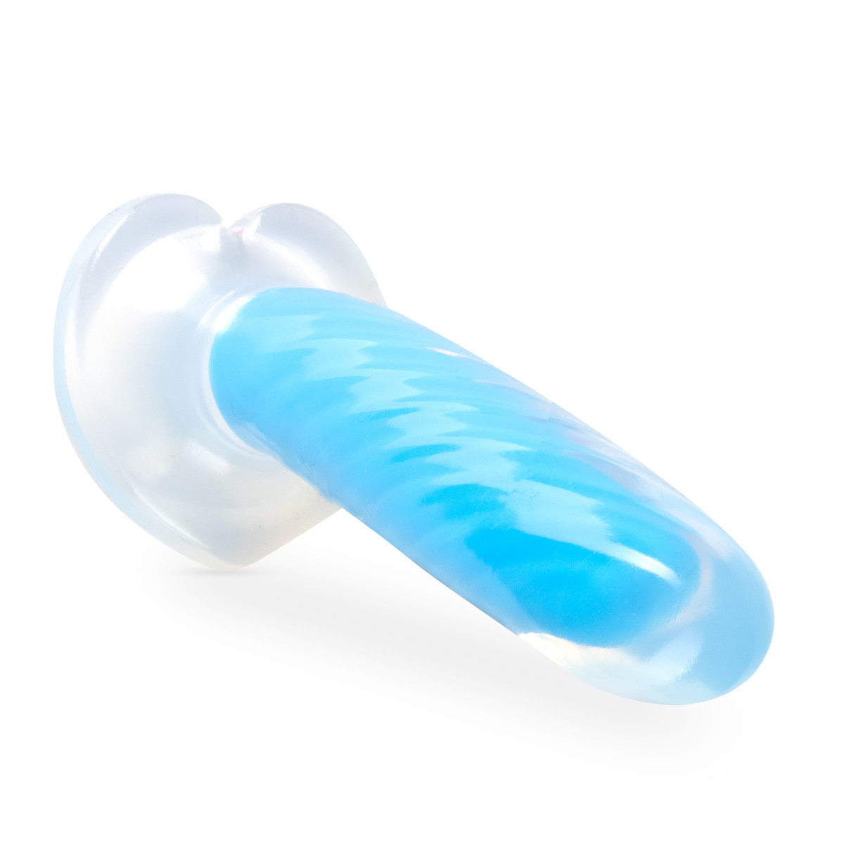 Blush Neo Elite Glow In The Dark 7-Inch Blue Dildo-2