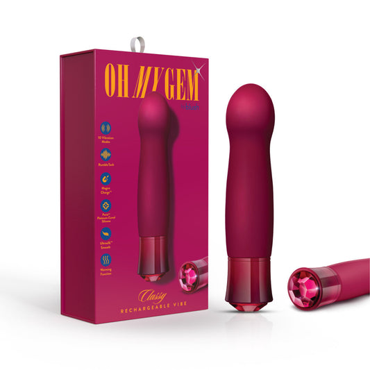 Blush Classy 5.5-Inch Warming G-pot Vibrato-0
