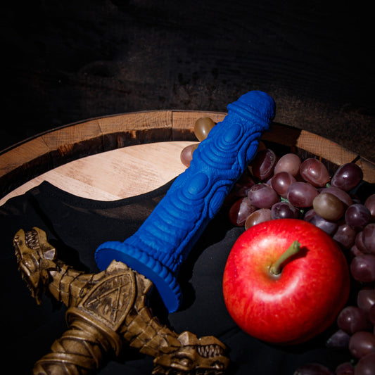 Blush The Realm 7.5-Inch Blue Dildo With Suction Cup Base-1