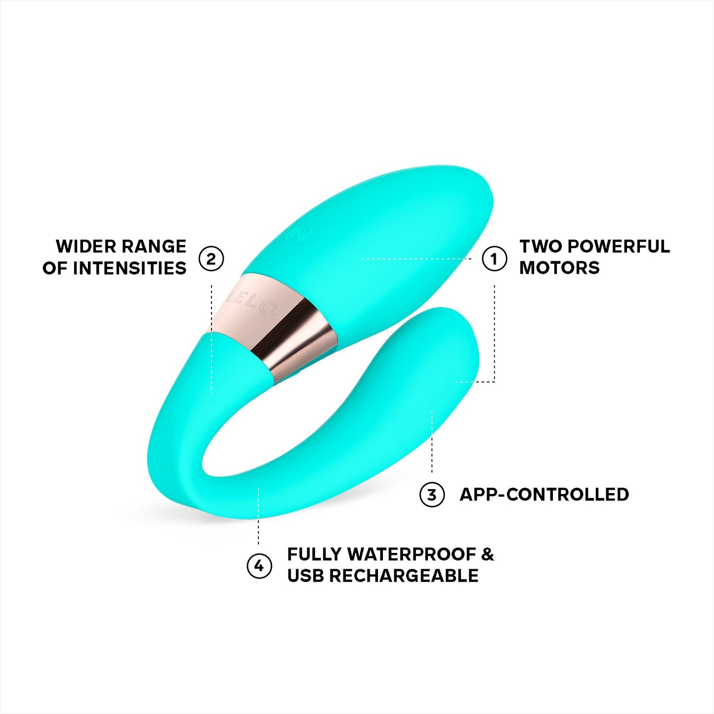 LELO Tiani Harmony Wearble Clit & G-Spot Vibrator App-Controlled-3