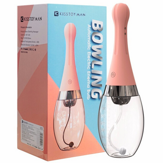 KISTOY Blowing Automatic Electric Anal Enema Bulb-0