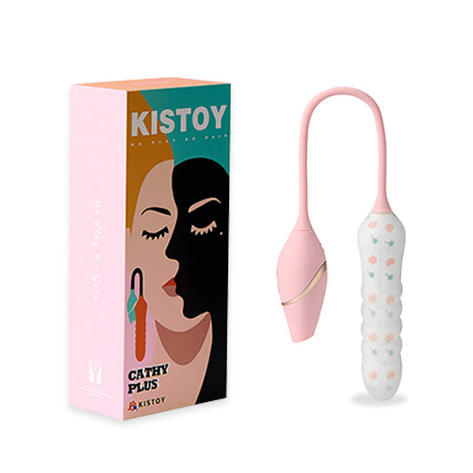 KISTOY Cathy Plus Thrusting & Sucking Egg Vibrator-0