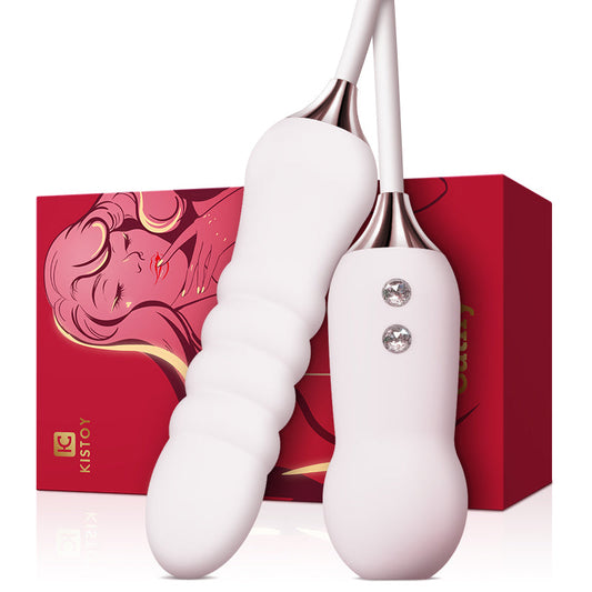 KISTOY Cathy Thrusting & Sucking Egg Vibrator-1
