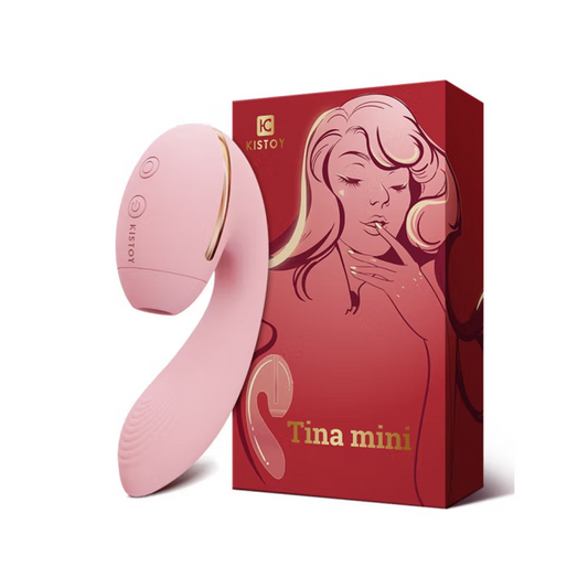 KISTOY Tina Mini Warming Clit Suction & G-Spot Vibrator-0