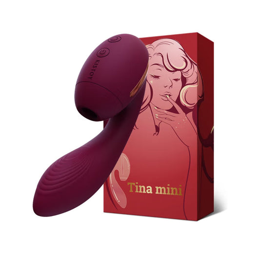 KISTOY Tina Mini Warming Clit Suction & G-Spot Vibrator-1
