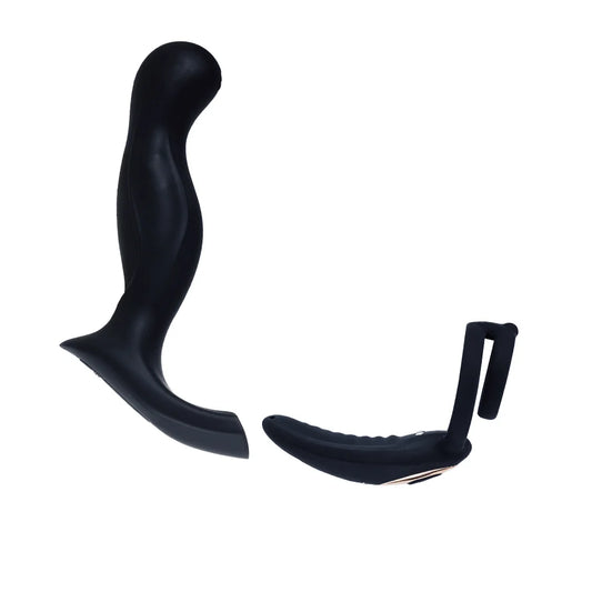 LOCKINK Black Mamba Prostate Massager With Cock Ring App Controlled-0