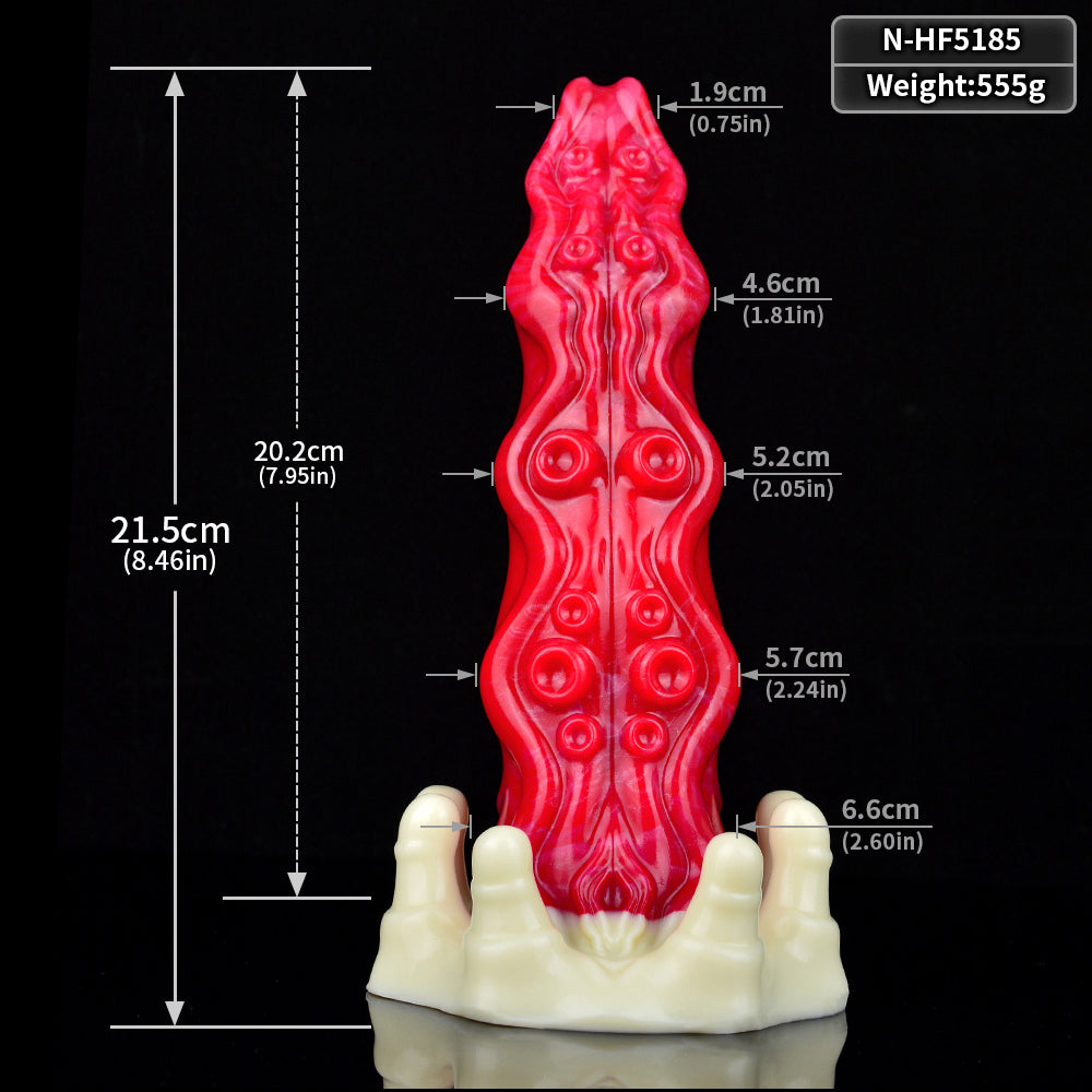 NNSX Cyril Hellfire Octopus Tentacle Dildo-4