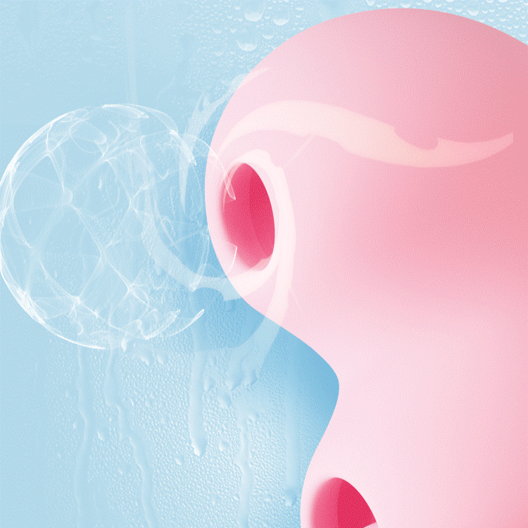 SVAKOM Peachy Tongue-licking & Sucking Bullet Vibrator-3