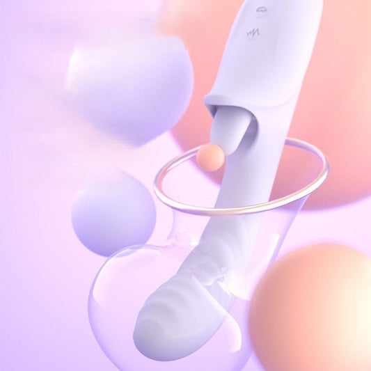 SVAKOM Tongue-Licking & Thrusting Rabbit Vibrator-1