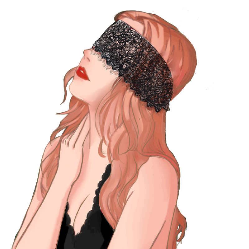 Shaki Allure Veil Blindfold-4