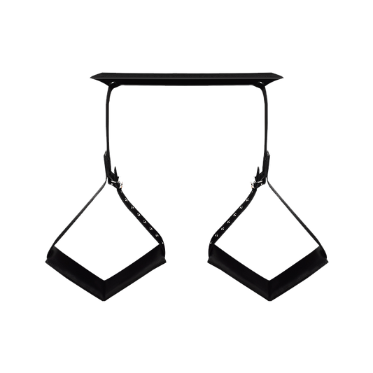 Shaki Titan Series | Neck Hanging Bondage Thigh Straps-0