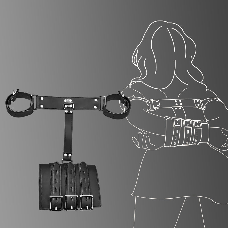 Shaki Titan Series | Restraints Bondage Back Arm Handcuff-2