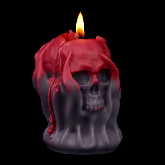 Skeleton Skull Low Temperature Aromatherapy Candle-1